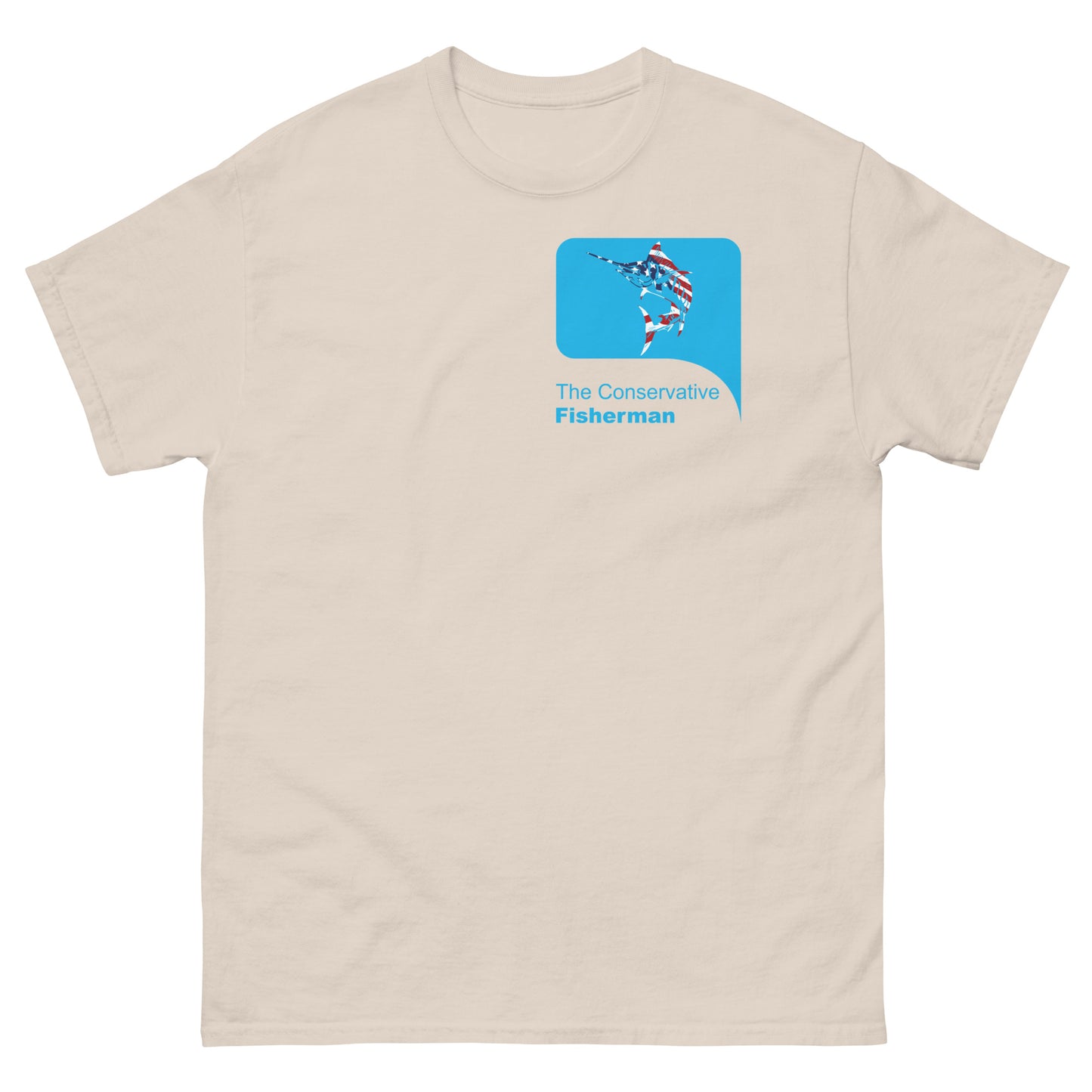 "The Conservative Fisherman" Signature Graphic T Shirt