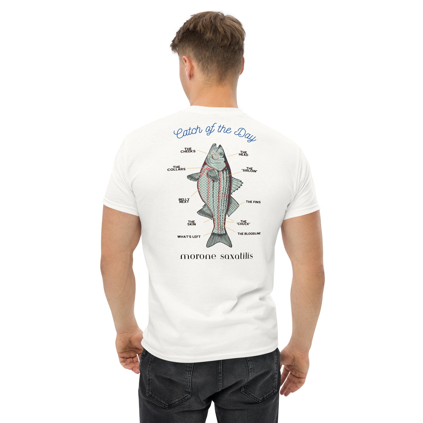 "Catch of the Day" Graphic T Shirt