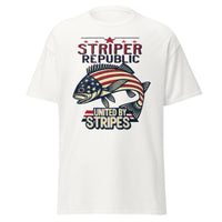 'United by Stripes' Striper Graphic T Shirt