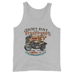 'Don't Eat the Strippers' Graphic Tank Top