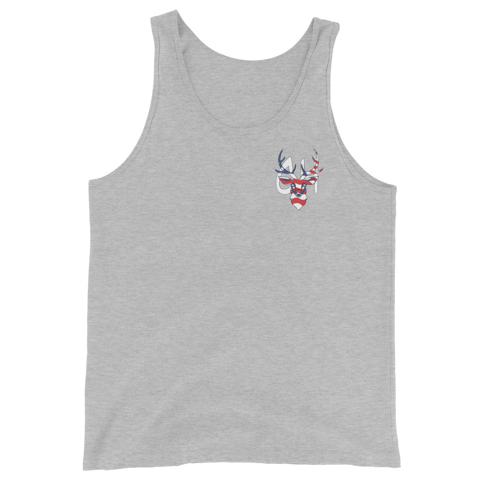 'American Buck' Graphic Tank Top
