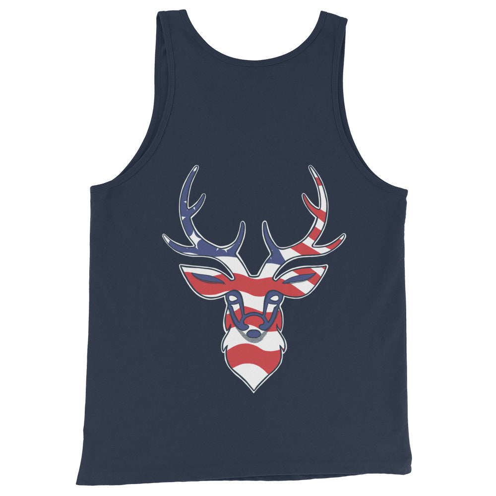 'American Buck' Graphic Tank Top