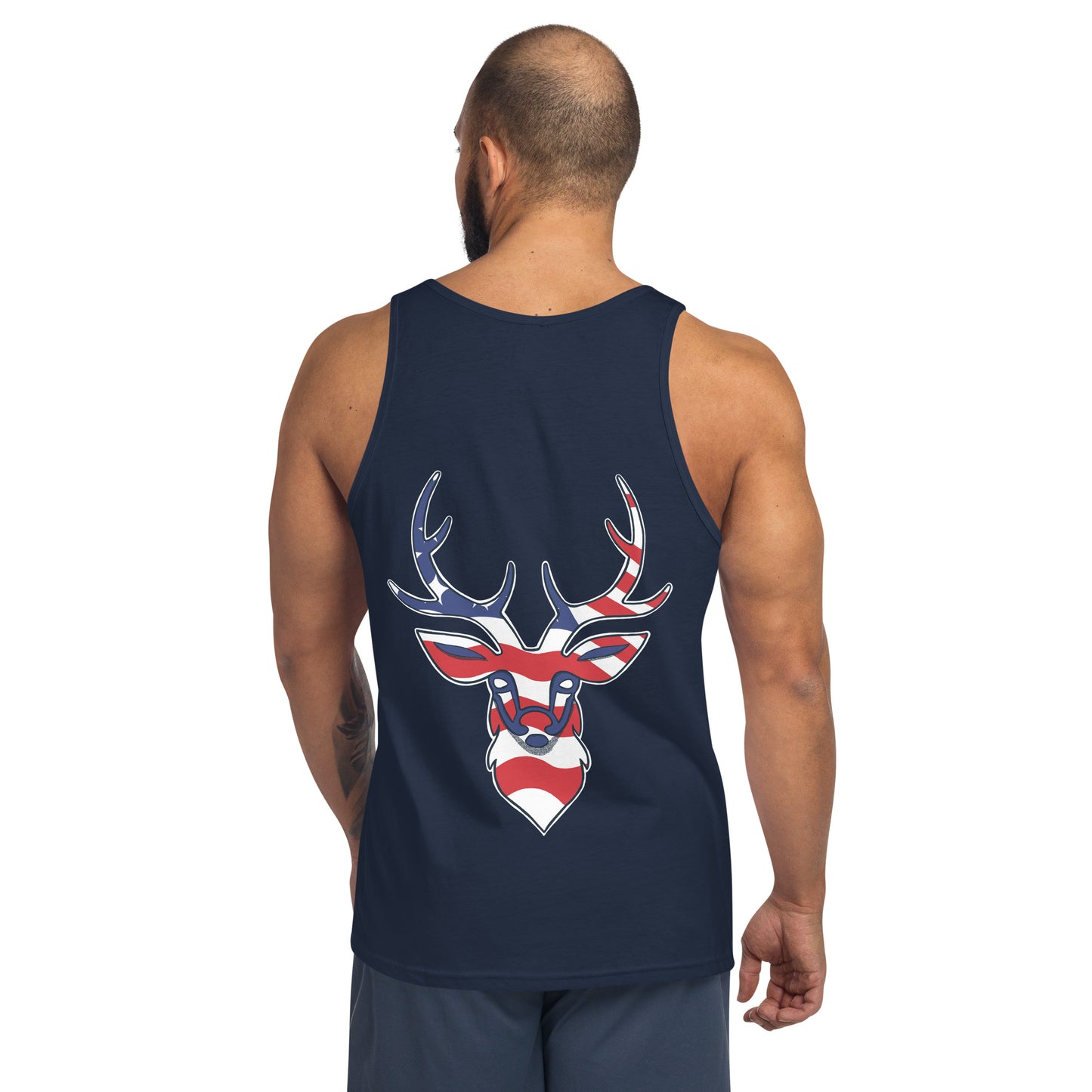 'American Buck' Graphic Tank Top