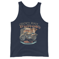 'Don't Eat the Strippers' Graphic Tank Top