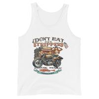 'Don't Eat the Strippers' Graphic Tank Top