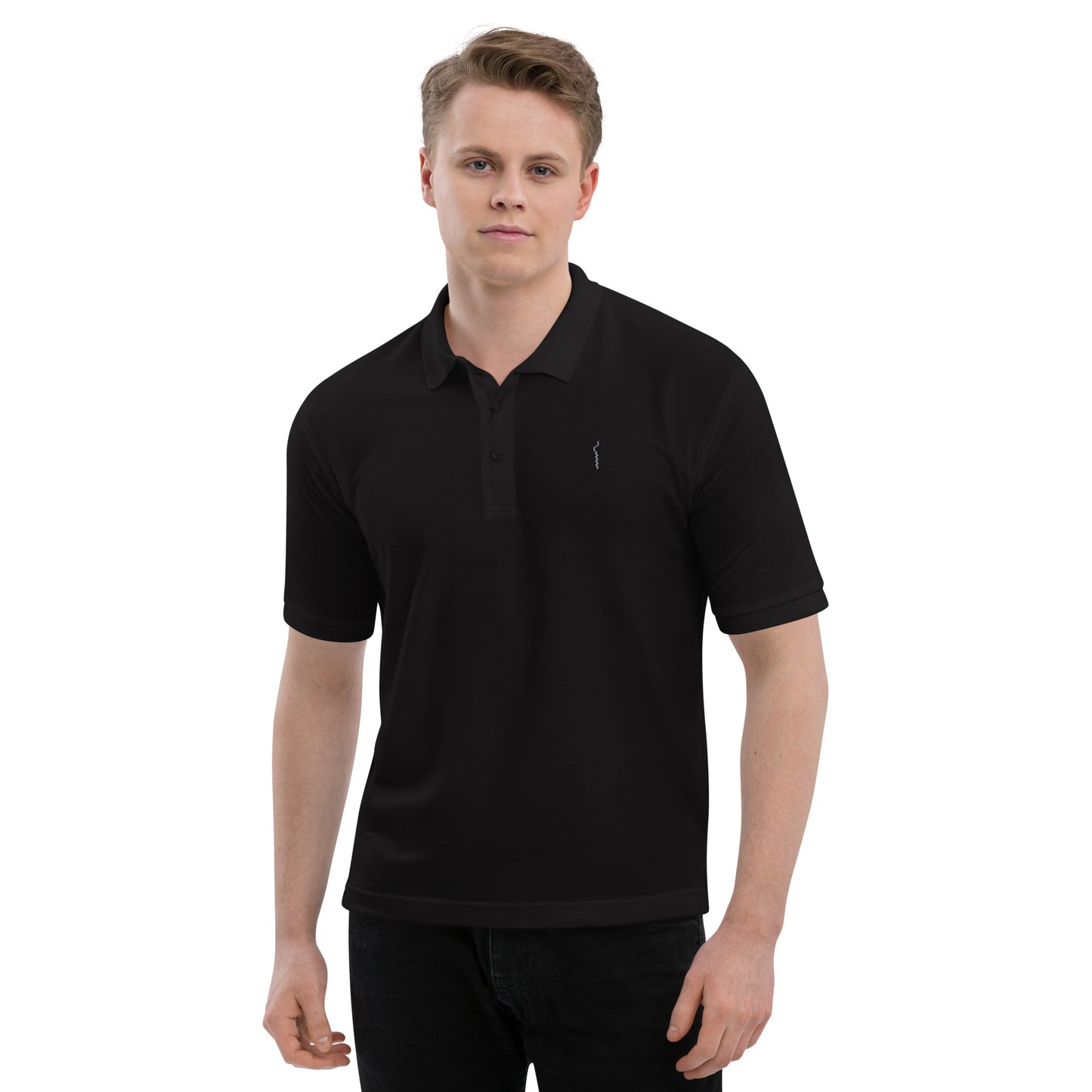 'Ice Auger' Men's Premium Polo