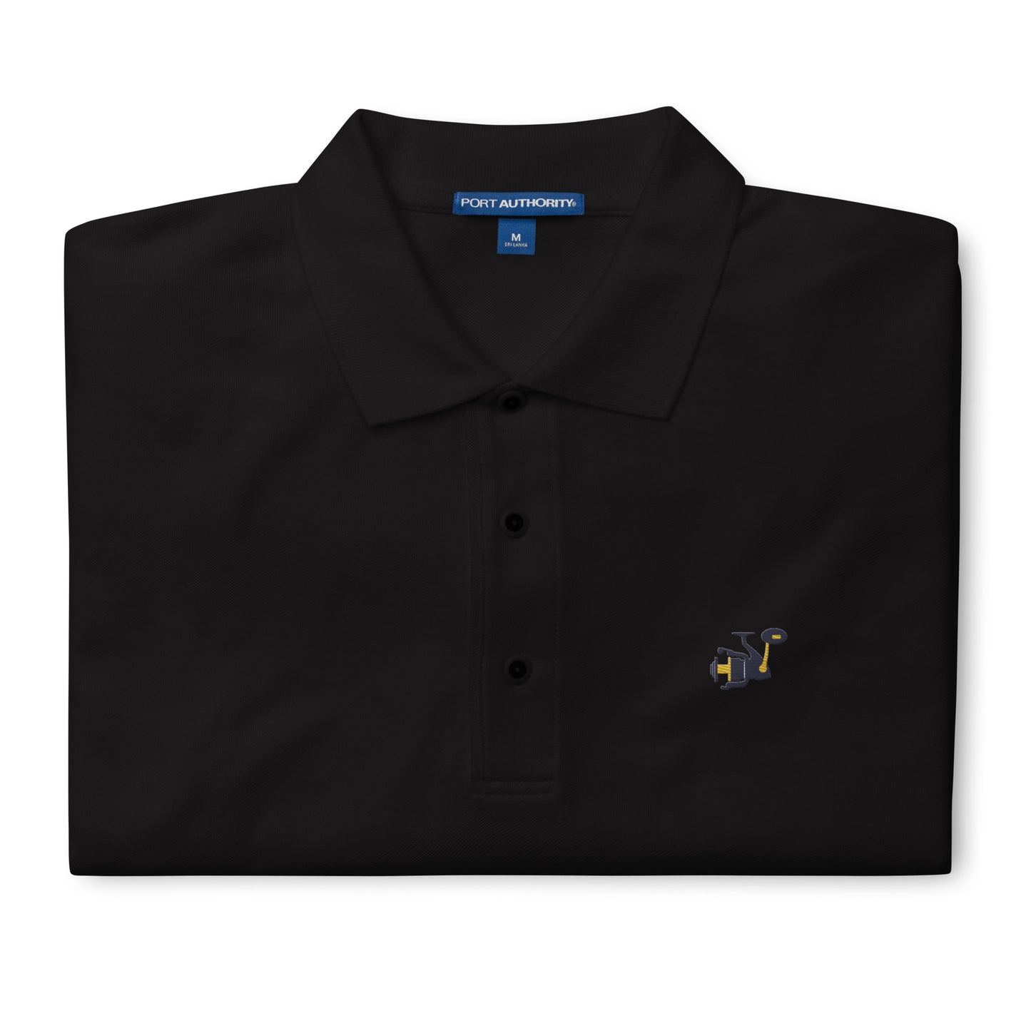 'Spinning Reel' Men's Premium Polo