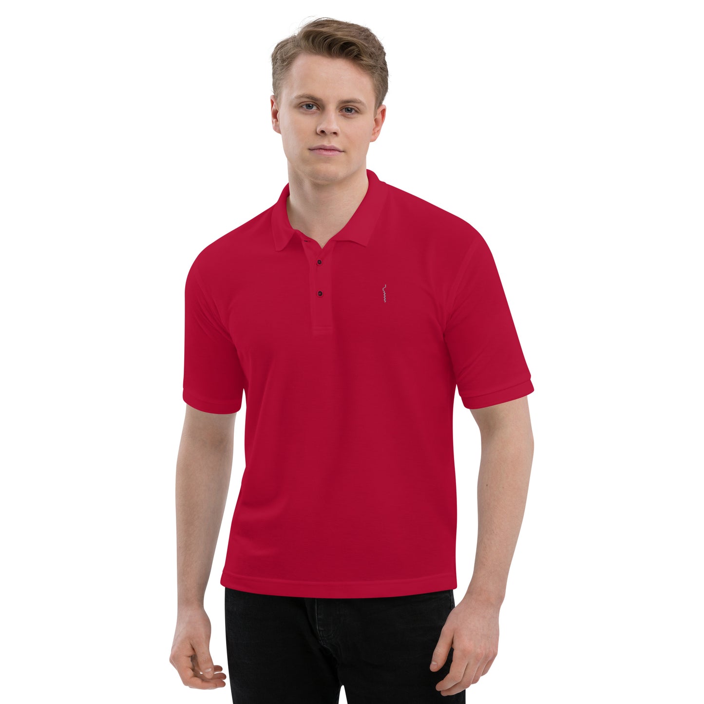 'Ice Auger' Men's Premium Polo