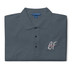 'Conservative Fisherman' Signature Marlin Logo Men's Premium Polo