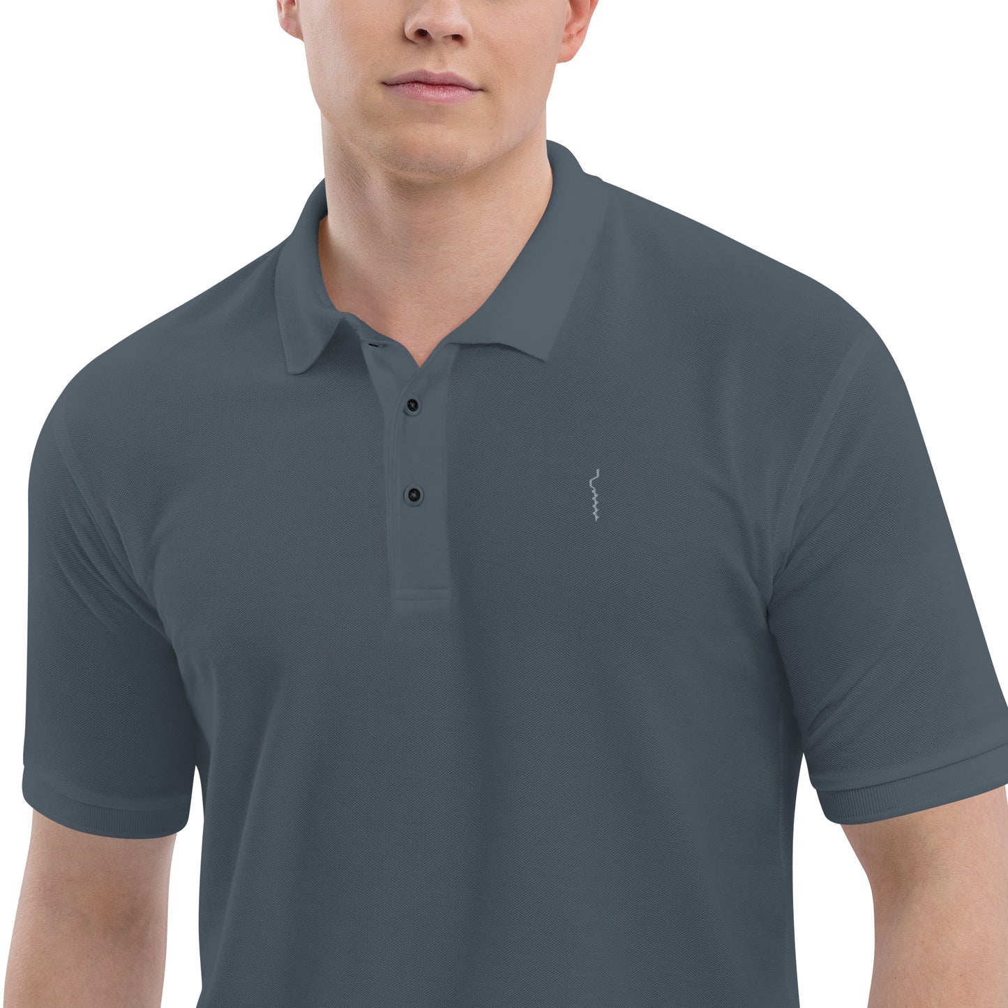 'Ice Auger' Men's Premium Polo