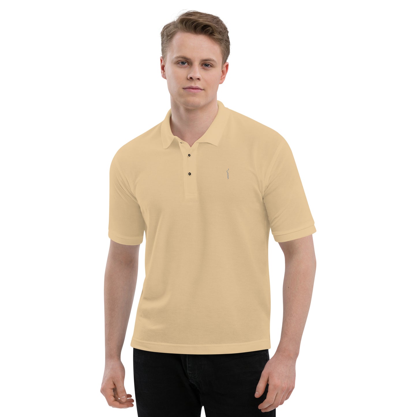 'Ice Auger' Men's Premium Polo