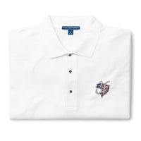 'Conservative Fisherman' Signature Striper Logo Men's Premium Polo