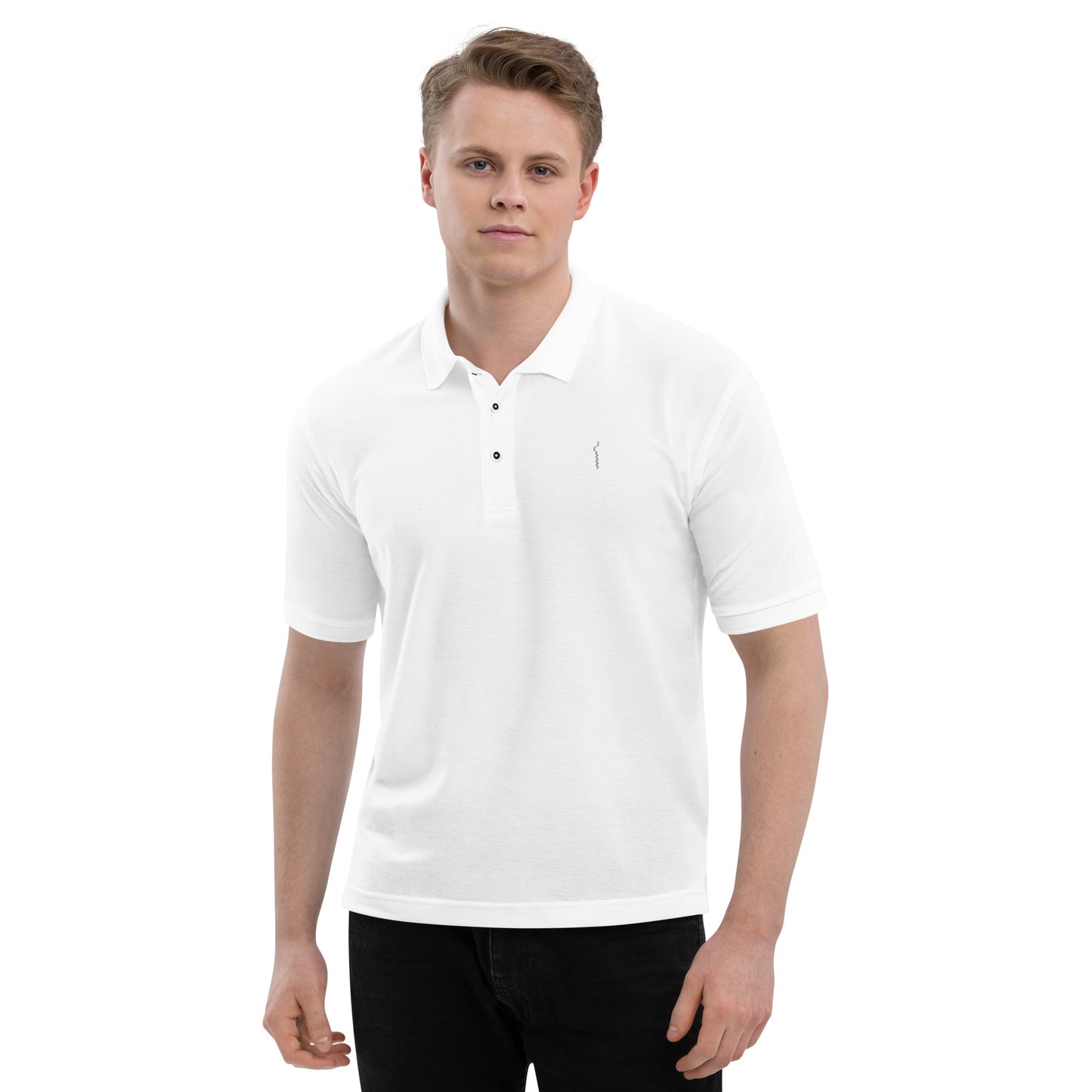 'Ice Auger' Men's Premium Polo