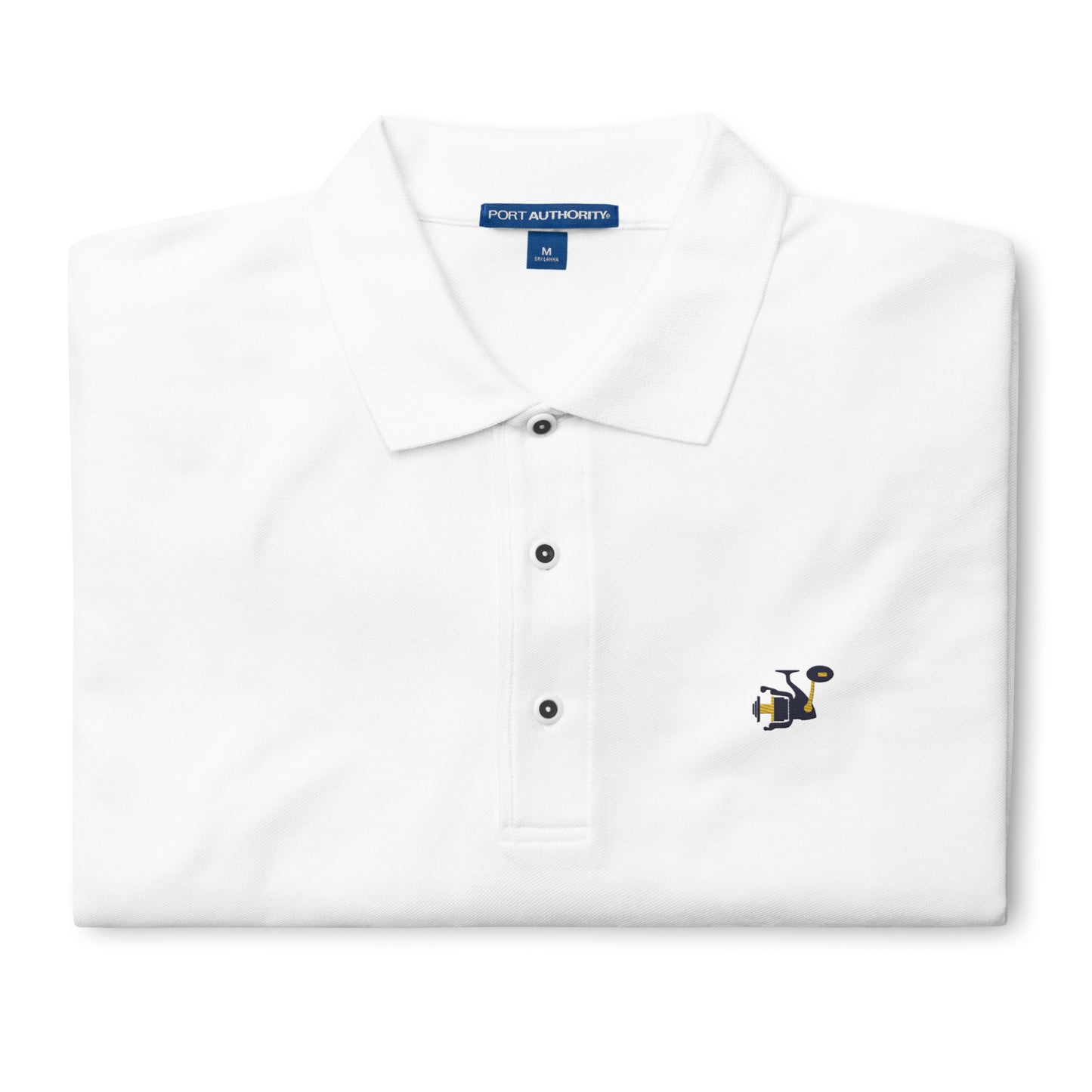 'Spinning Reel' Men's Premium Polo