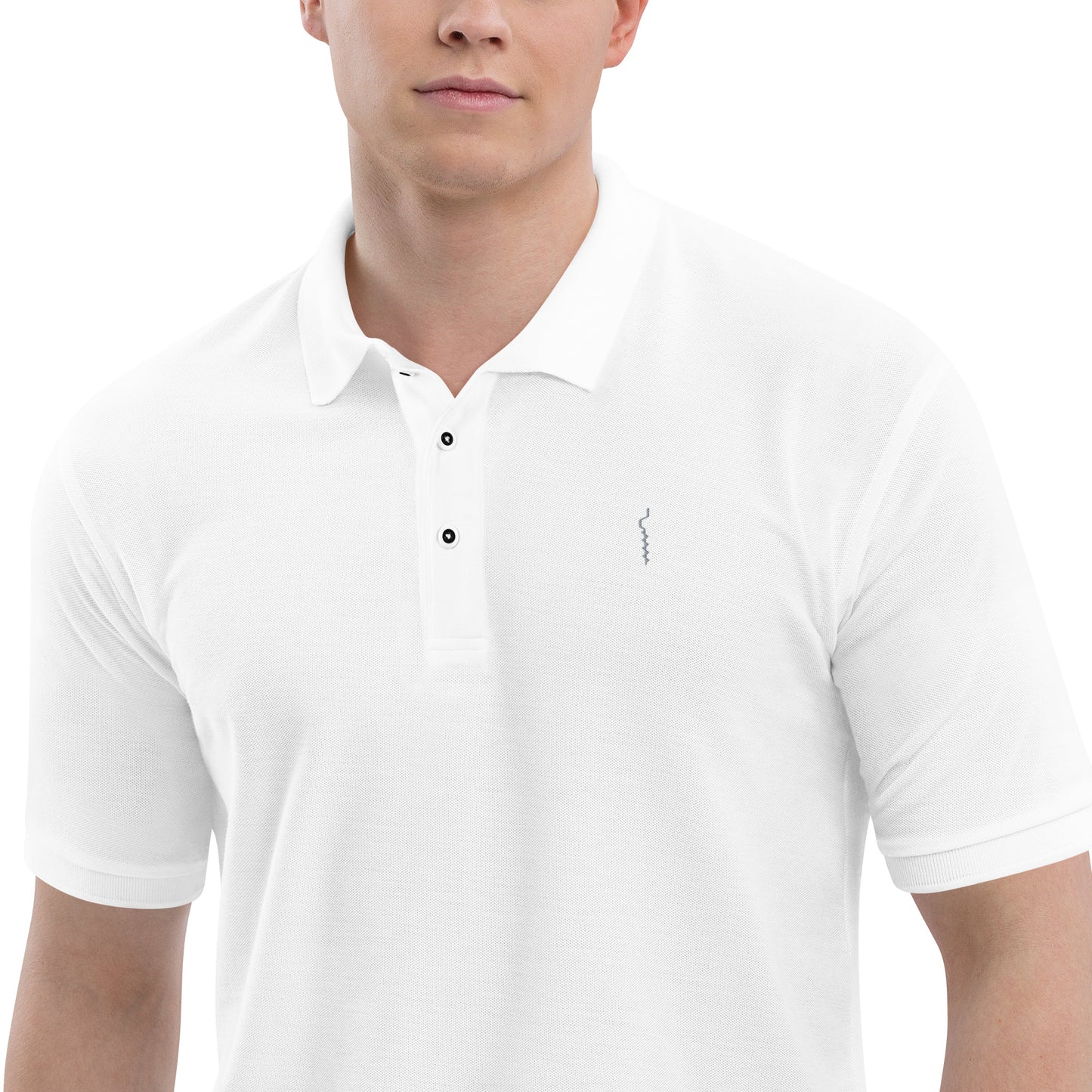 'Ice Auger' Men's Premium Polo