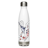 "The Conservative Fisherman" Signature Graphic Stainless Water Bottle