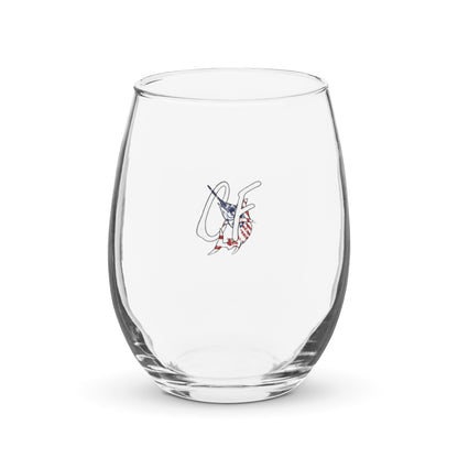 'The Conservative Fisherman' Signature Graphic Glass