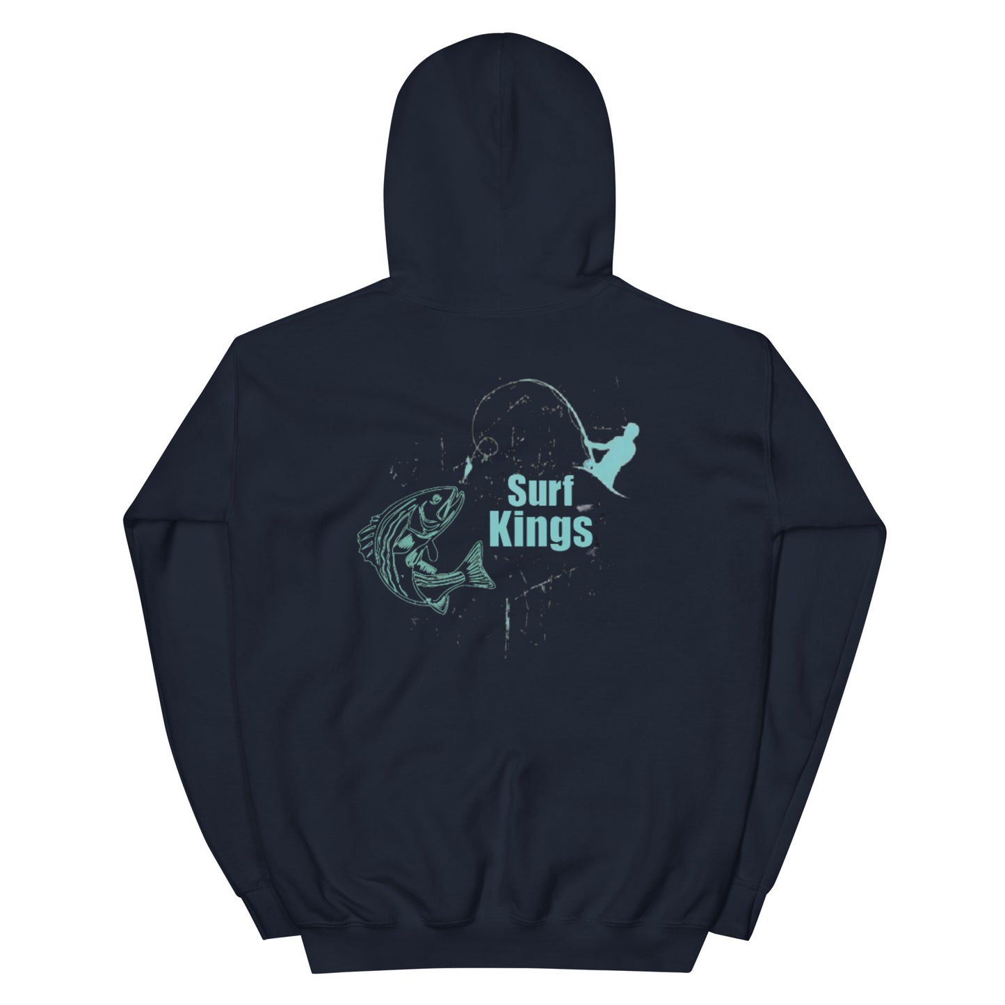'Surf Kings' Hooded Sweatshirt for Men and Women