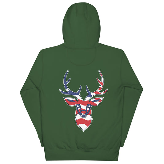 'American Buck' Signature Graphic Premium Hoodie for Men and Women