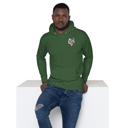 'American Buck' Signature Graphic Premium Hoodie for Men and Women