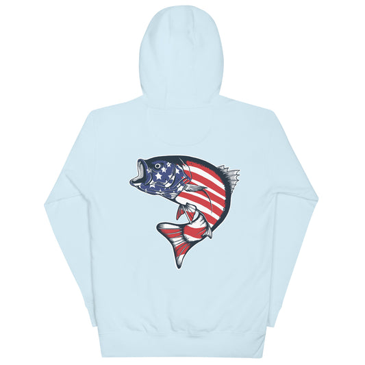 "American Striper' Graphic Premium Hoodie for Men and Women