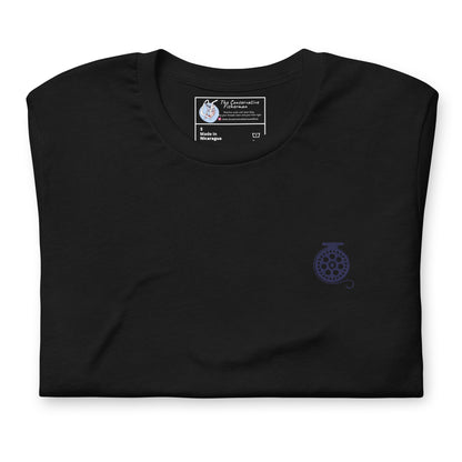 'Fly Fishing Reel' Premium Embroidered Shirt