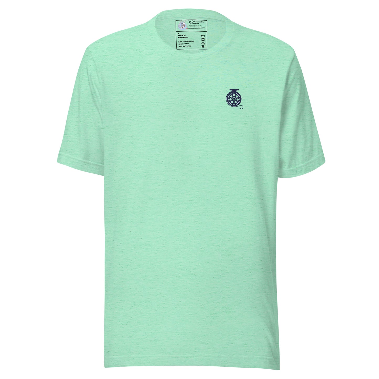 'Fly Fishing Reel' Premium Embroidered Shirt
