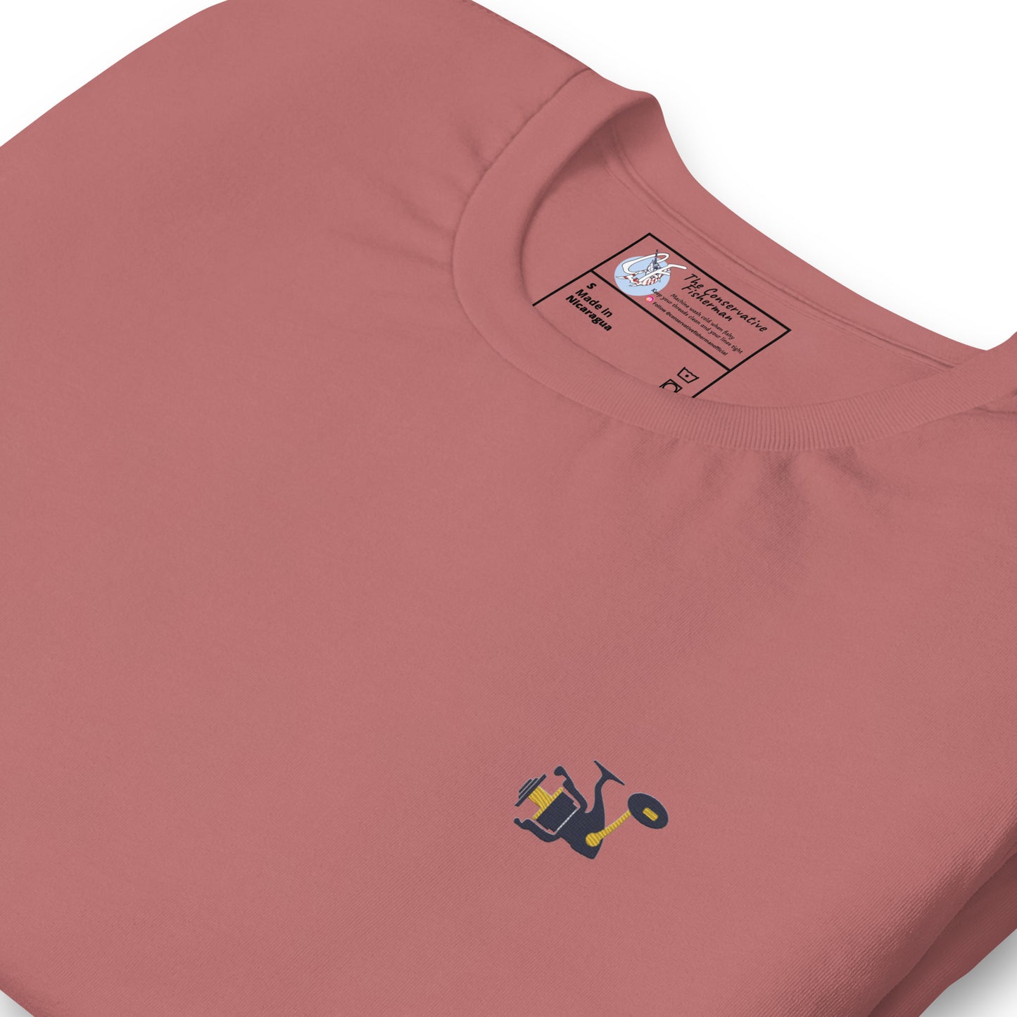 'Spinning Reel' Premium Embroidered Shirt