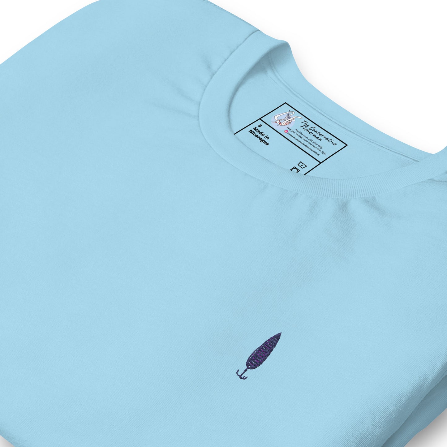 'Fishing Spoon' Premium Embroidered Shirt