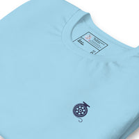 'Fly Fishing Reel' Premium Embroidered Shirt