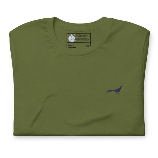 'Quail Hunter' Premium Embroidered Shirt