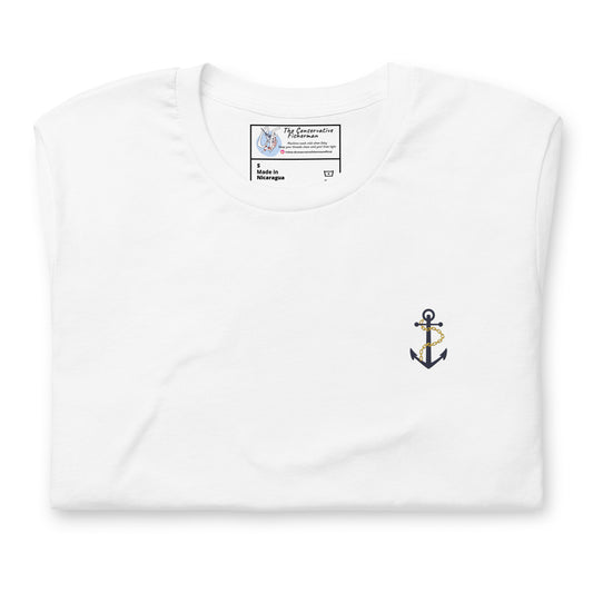 'Anchor and Chain' Premium Embroidered Shirt