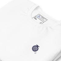 'Fly Fishing Reel' Premium Embroidered Shirt