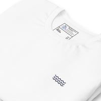 'Ocean Waves' Premium Embroidered Shirt