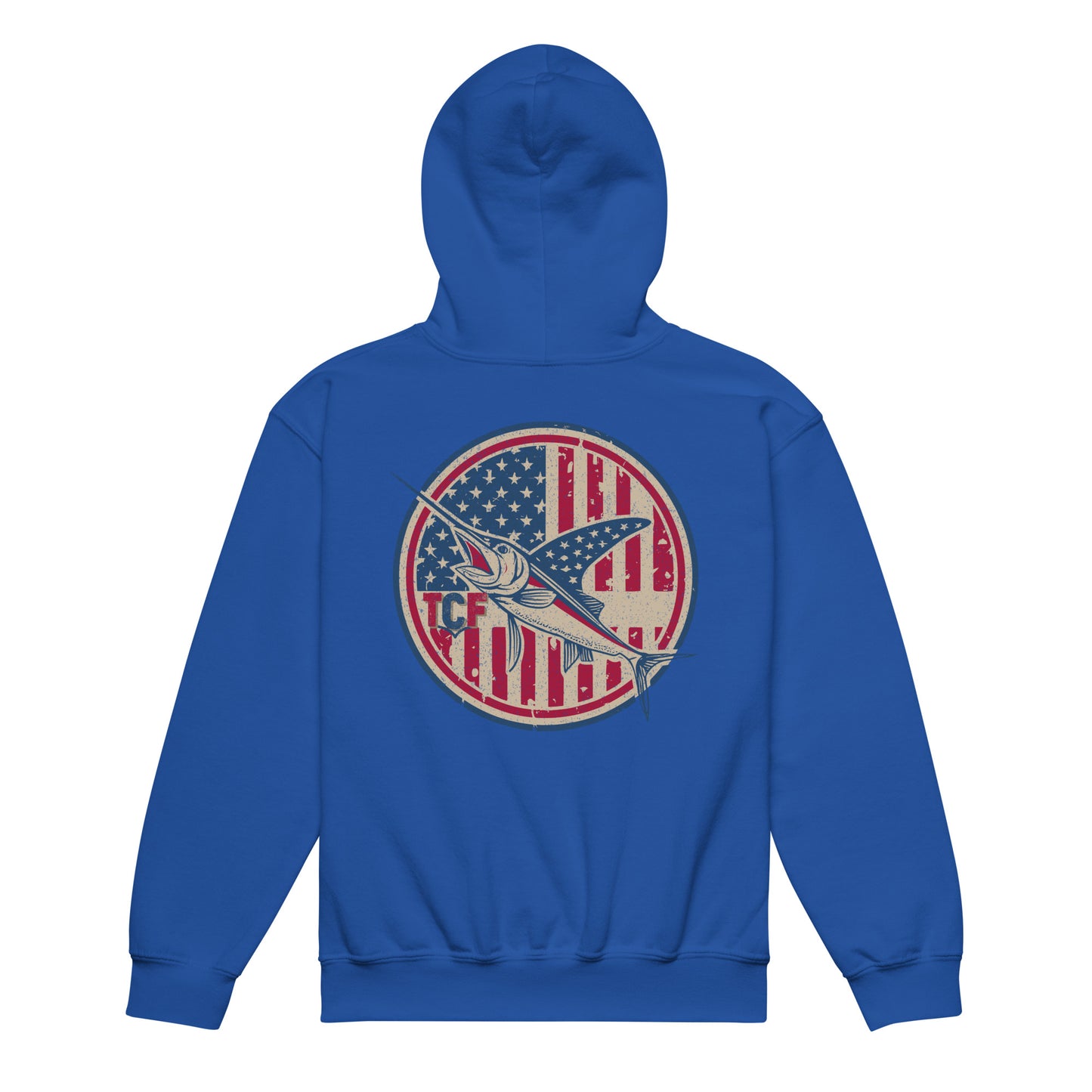 'American Swordfish' Youth Hooded Sweatshirt