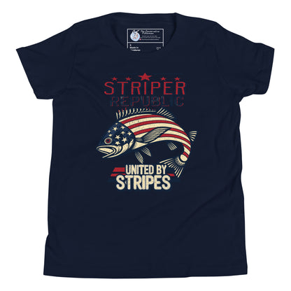 'United by Stripes' Youth Short Sleeve T-Shirt